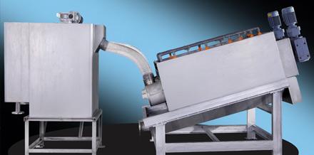 印染污泥脫水機(jī)，疊螺式污泥脫水機(jī)
